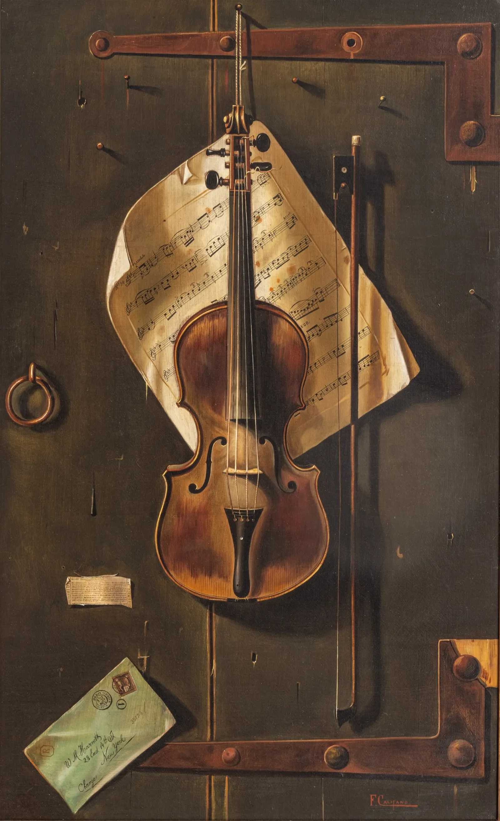 American trompe-l&#8217;oeil painting collection beguiles bidders at DuMouchelles May 16-17