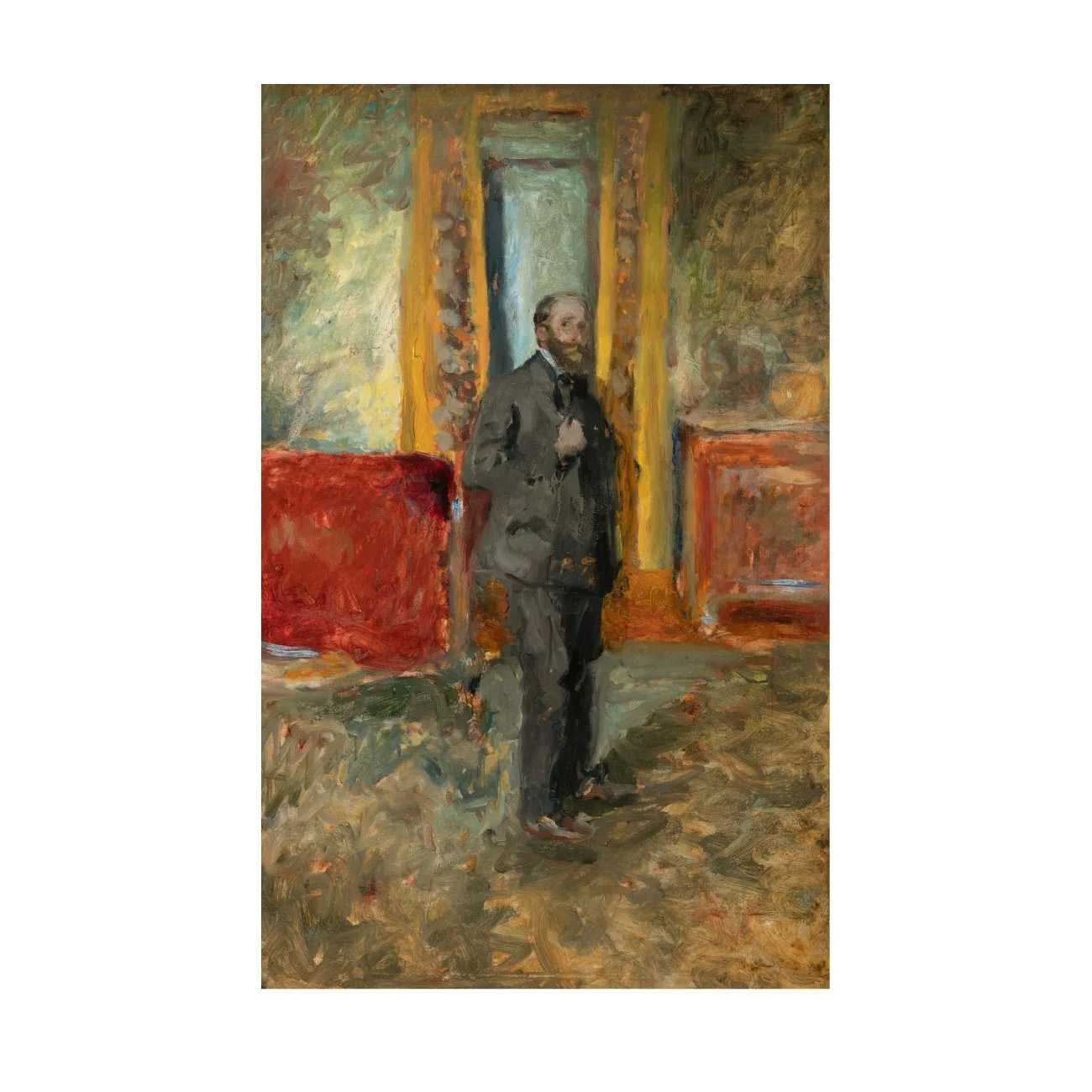 Full-length self-portrait by Édouard Vuillard, estimated at $150,000-$250,000 at Heritage Auctions June 4.