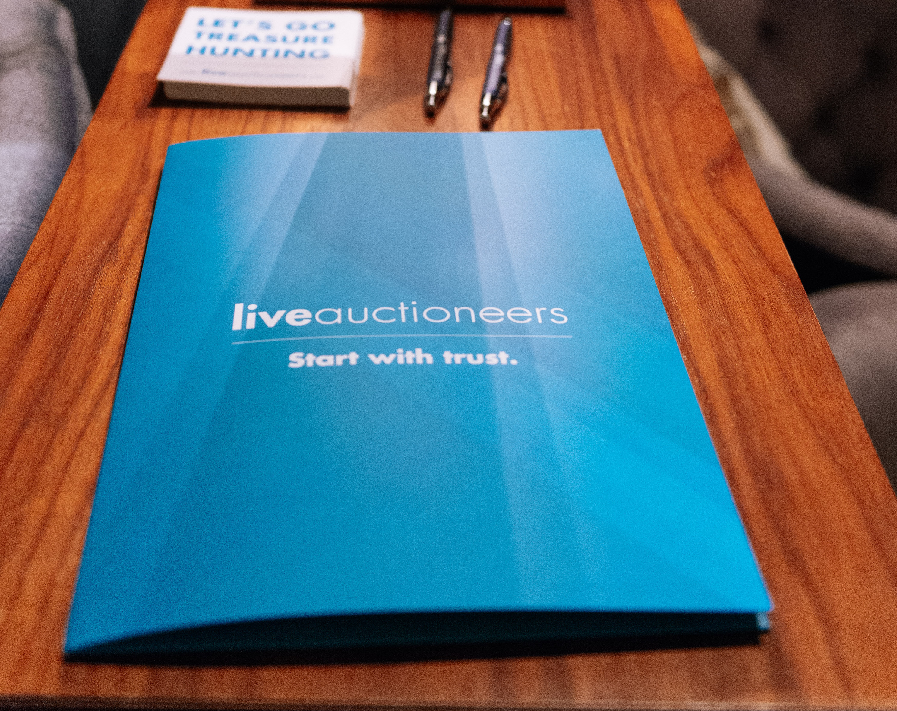 LiveAuctioneers. Start with trust