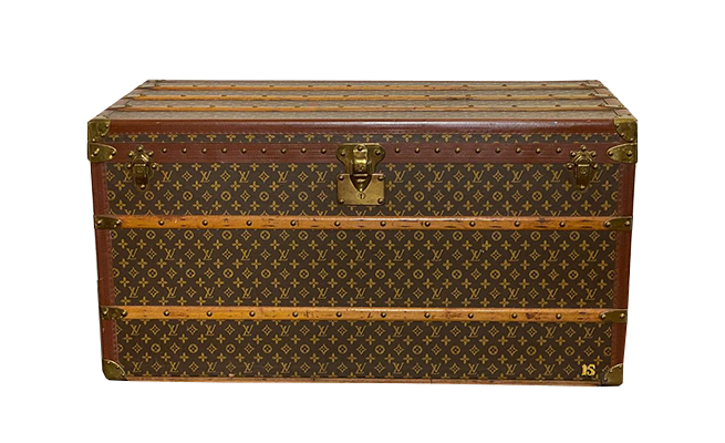 Louis Vuitton Trunk, Rare Vintage Custom