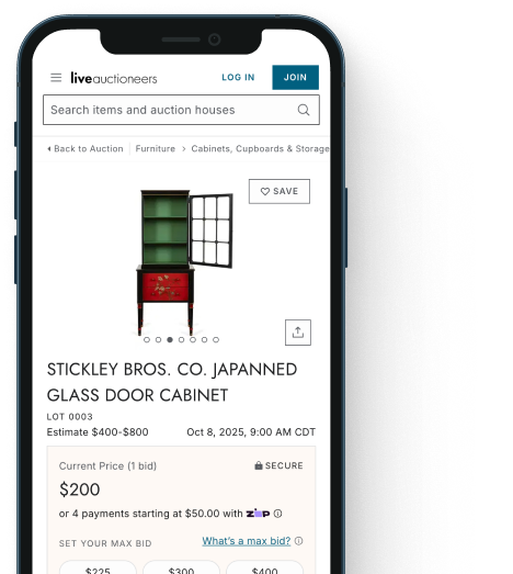 Run auctions on our online marketplace - mobile